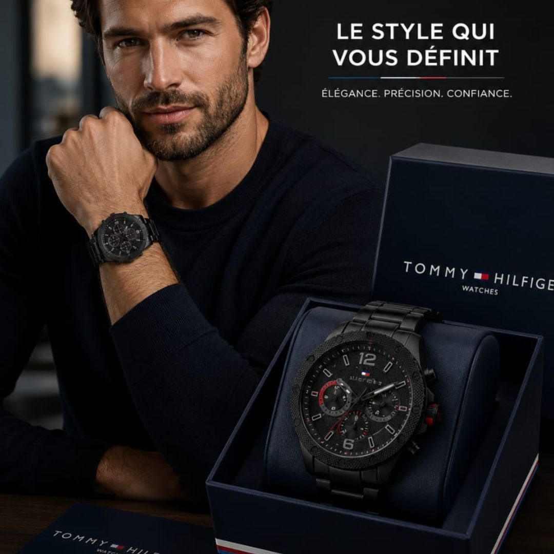 Tommy Hilfiger 1792030 – Montre Homme Quartz en Acier Inoxydable