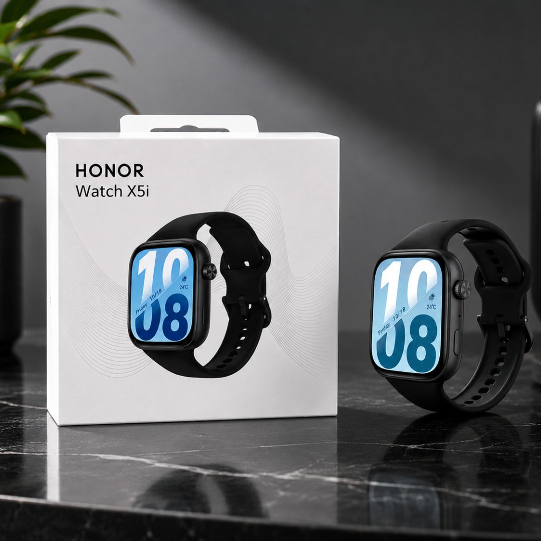 HONOR Watch X5i – Montre Connectée AMOLED 1.97”, Appels Bluetooth ,21 Jours d’Autonomie