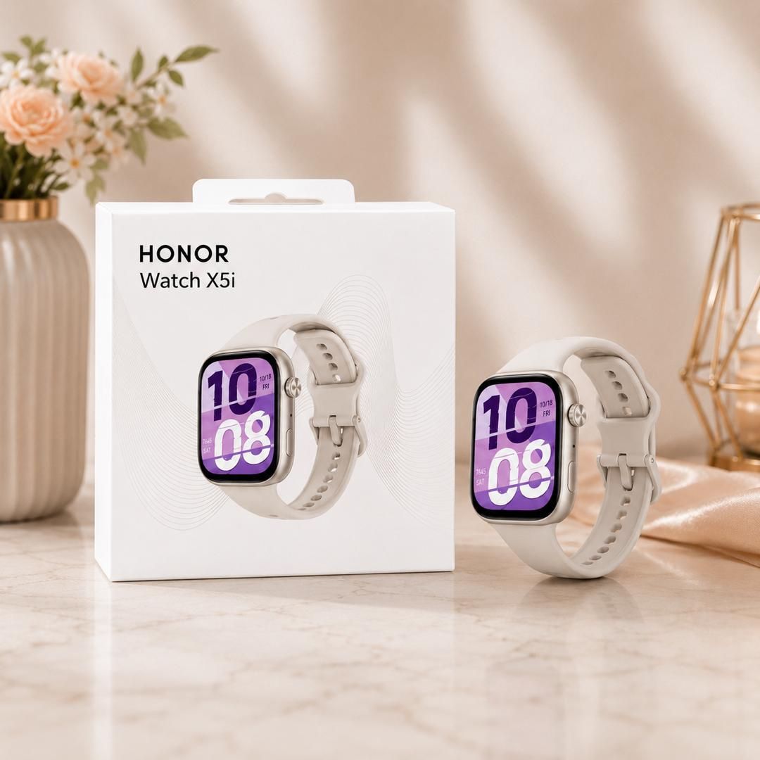 HONOR Watch X5i – Montre Connectée AMOLED 1.97”, Appels Bluetooth ,21 Jours d’Autonomie