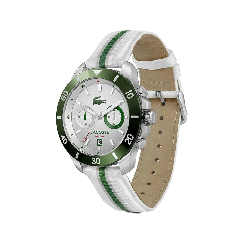 Lacoste Toronga 2011340 – Montre Homme Quartz 44 mm en Acier Inoxydable
