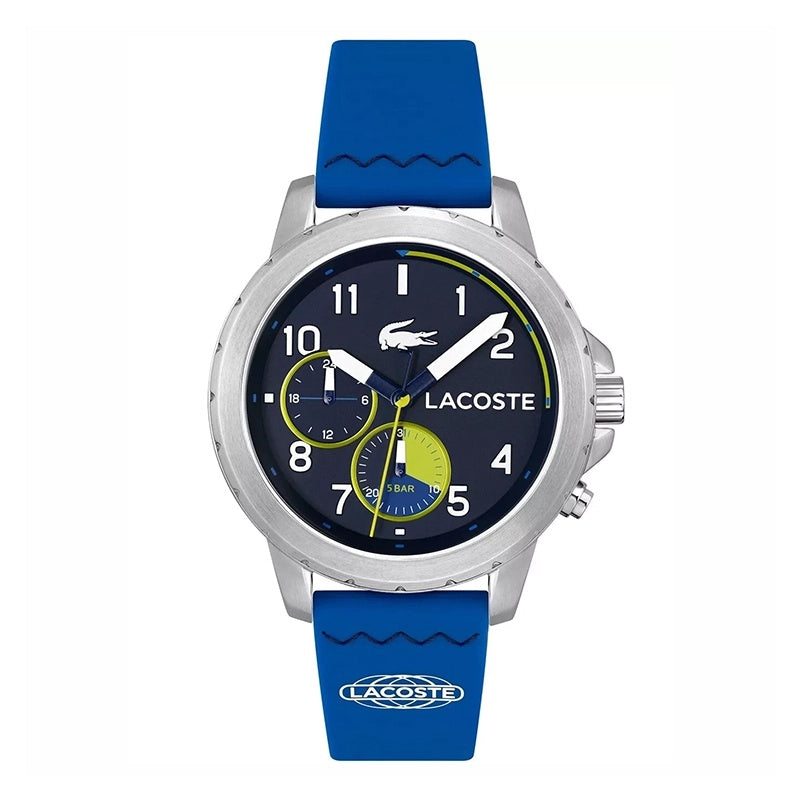 Lacoste Endurance 2011205 – Montre Homme Chronographe Quartz avec Bracelet Silicone