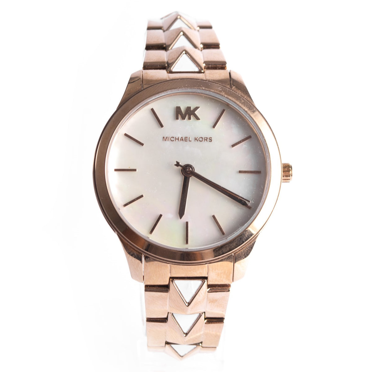 Michael Kors Runway MK6671 – Montre Femme avec Cadran en Nacre Véritable