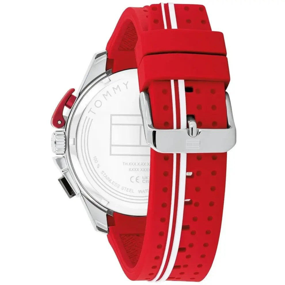 Tommy Hilfiger Bank 1792170 – Montre Homme Racing Chronographe Quartz