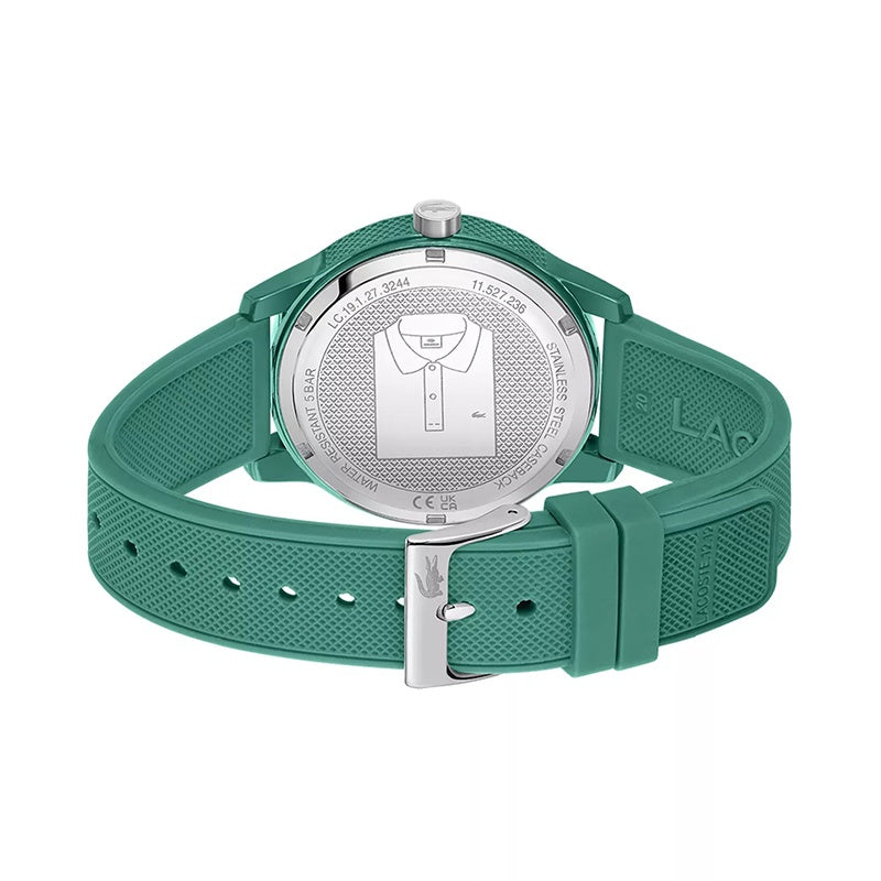 Lacoste  7613272462440 – Montre Homme Quartz Sport avec Bracelet Silicone