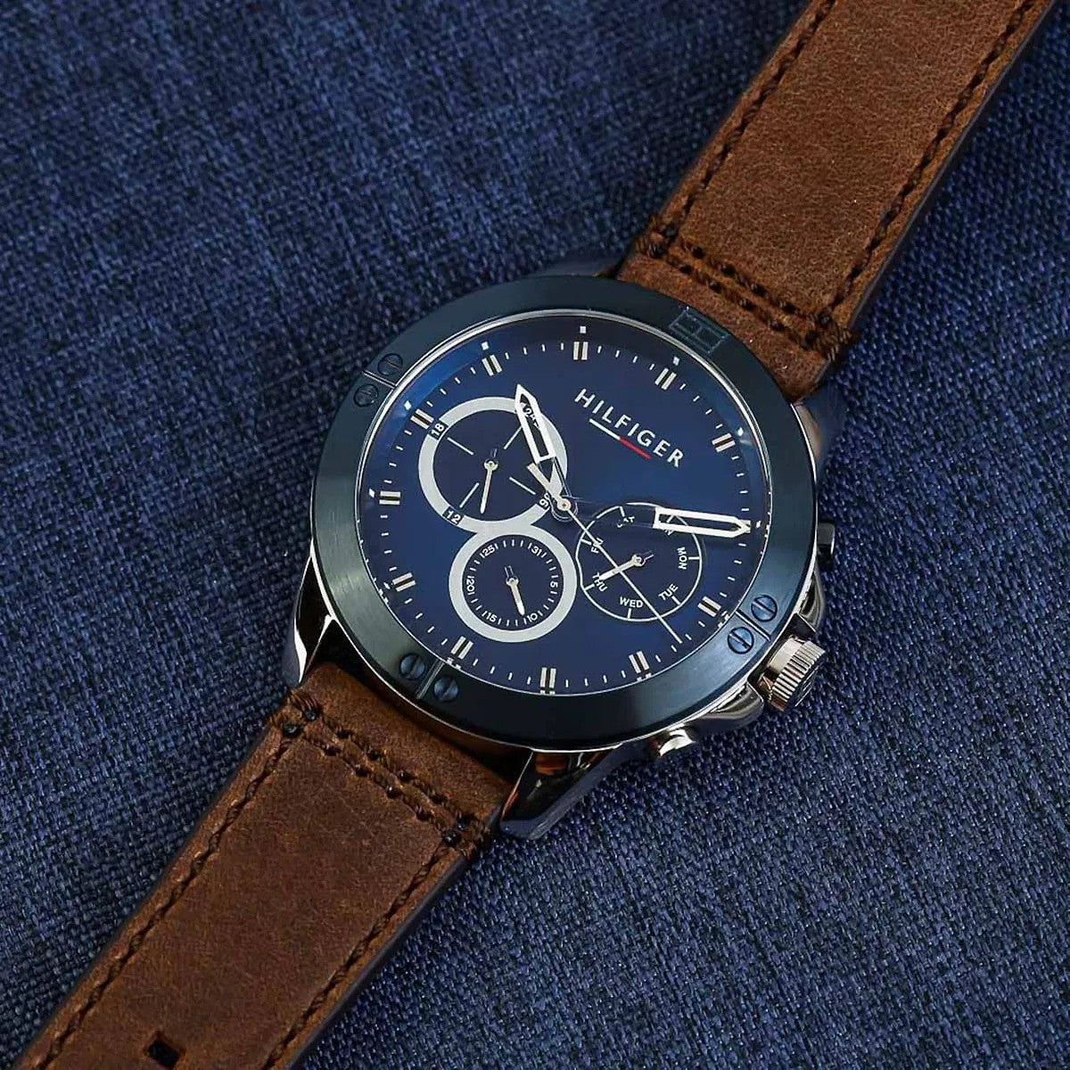 Tommy Hilfiger Harley 1791895 – Montre Homme Quartz  Cuir