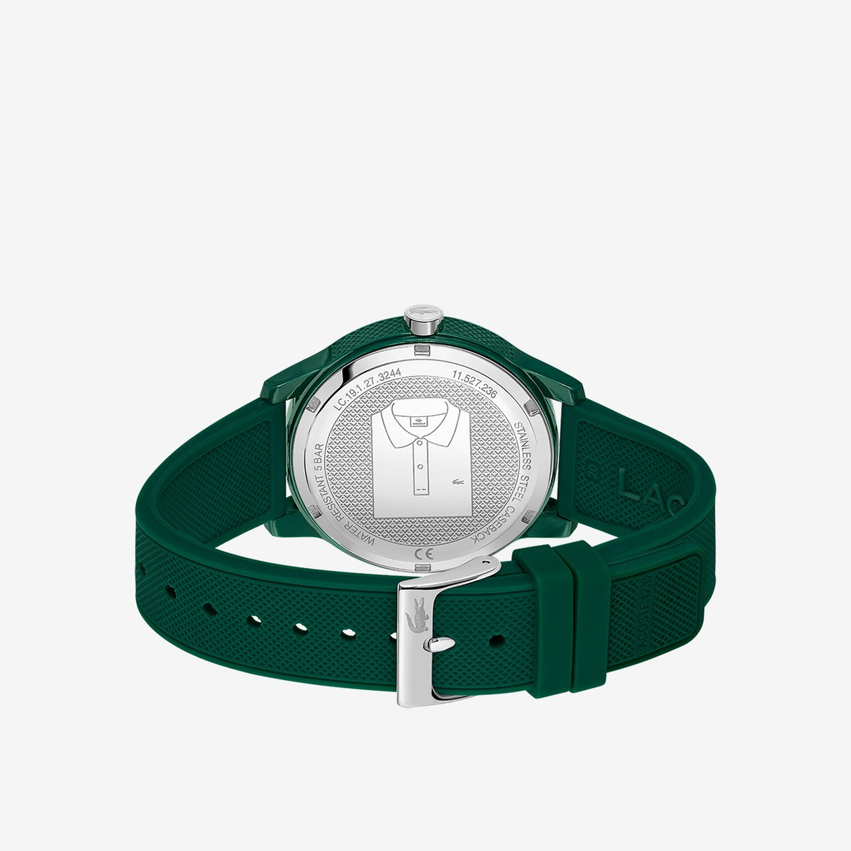 Lacoste.12.12 Holiday 2011135 – Montre Homme avec Bracelet Silicone-Vert