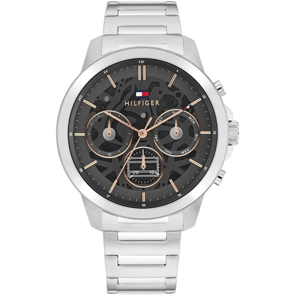 Tommy Hilfiger Henry 1710683 – Montre Homme  en Acier Inoxydable