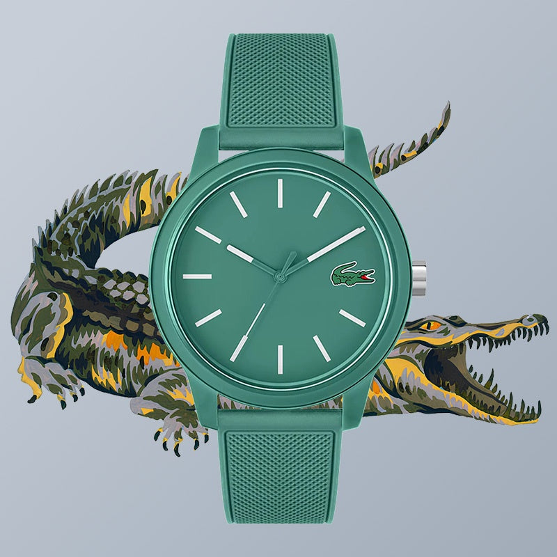 Lacoste  7613272462440 – Montre Homme Quartz Sport avec Bracelet Silicone