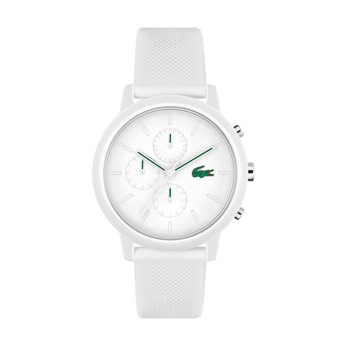 Lacoste 2011246 – Montre Homme Chronographe Quartz avec Bracelet Silicone