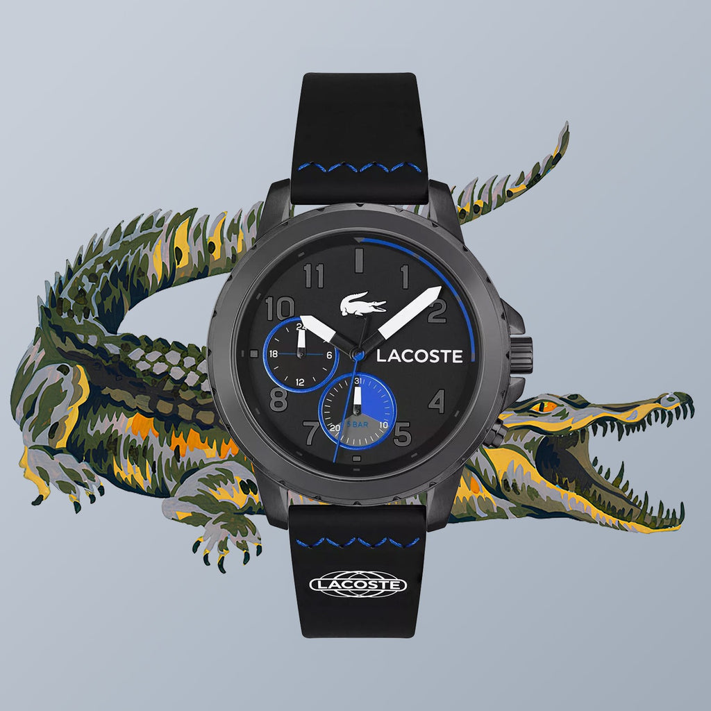 Lacoste Endurance 2011206 – Montre Homme Chronographe Quartz - Noir