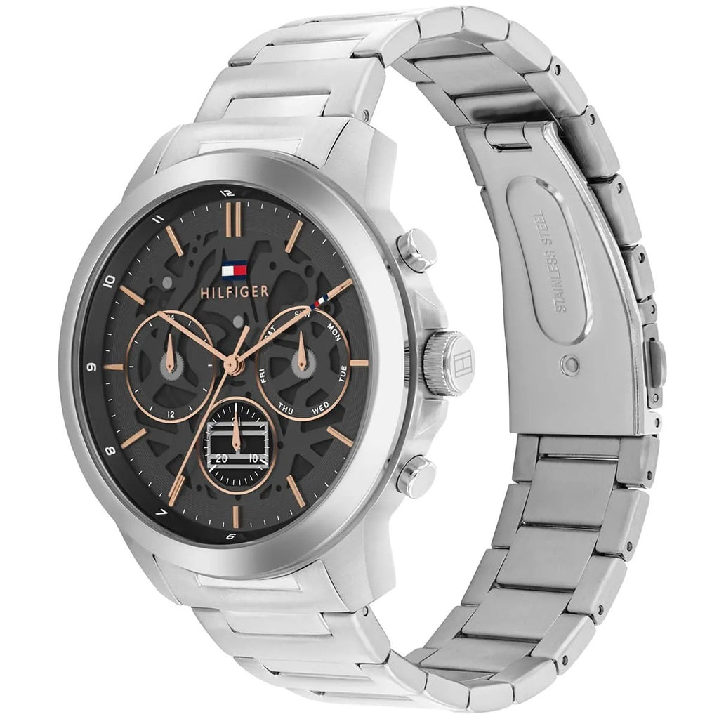 Tommy Hilfiger Henry 1710683 – Montre Homme  en Acier Inoxydable
