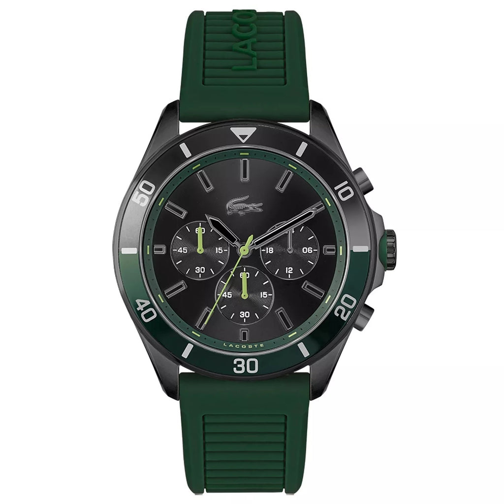 Lacoste 2011153 – Montre Homme avec Bracelet Silicone -Vert