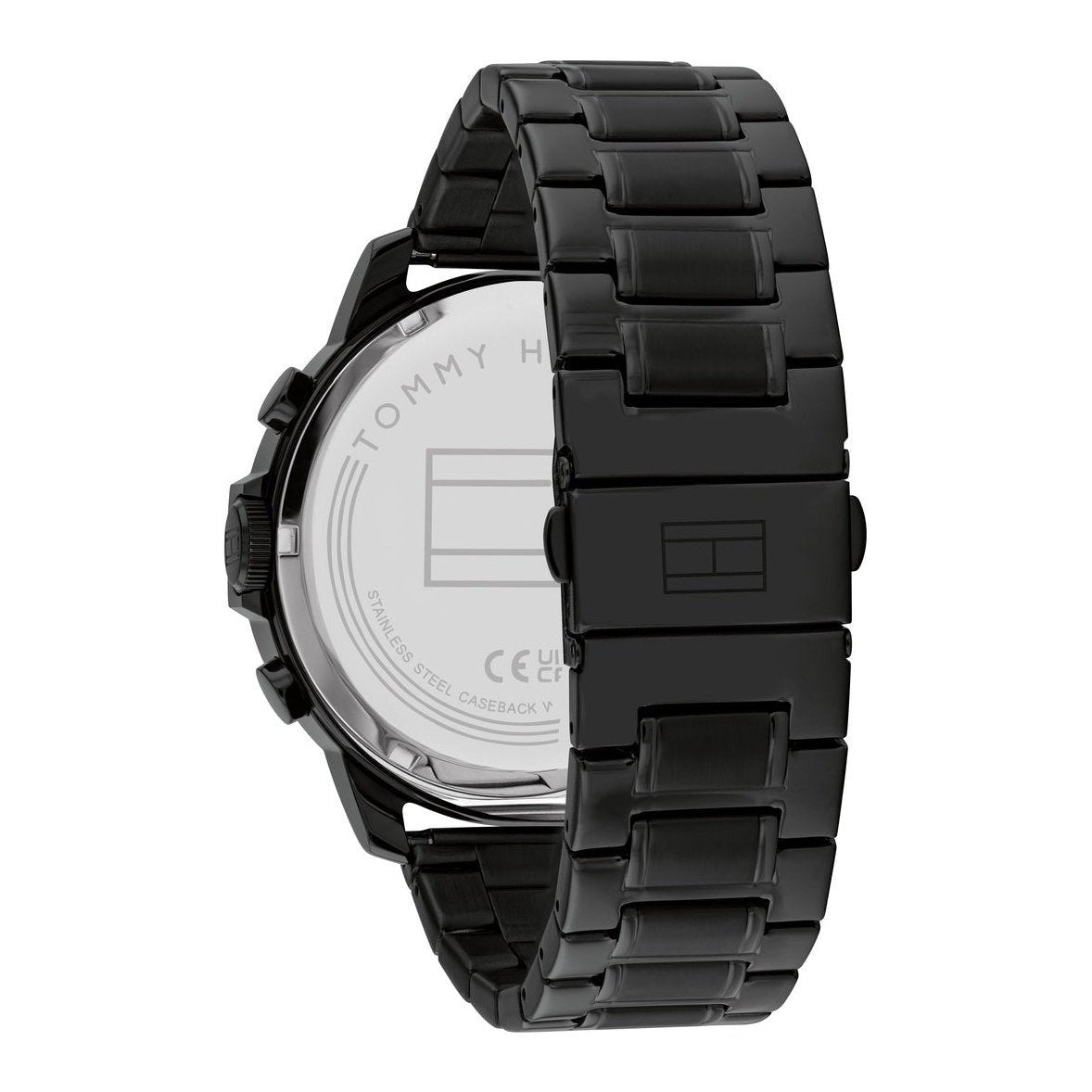 Tommy Hilfiger 1710494 – Montre pour  Homme en Acier-  Noir