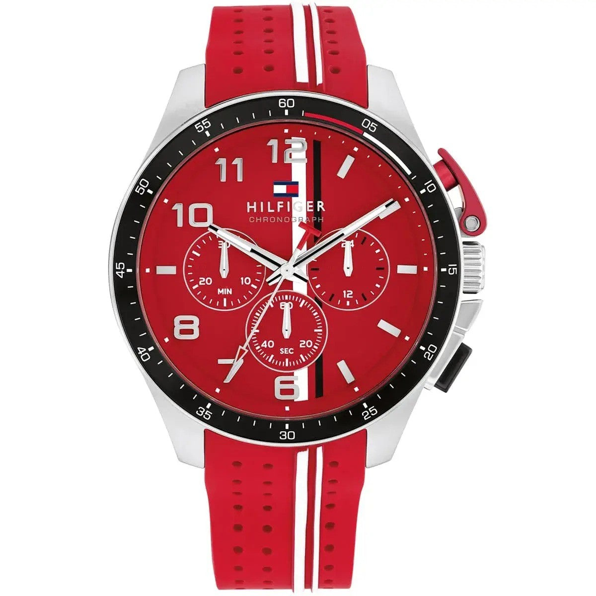 Tommy Hilfiger Bank 1792170 – Montre Homme Racing Chronographe Quartz