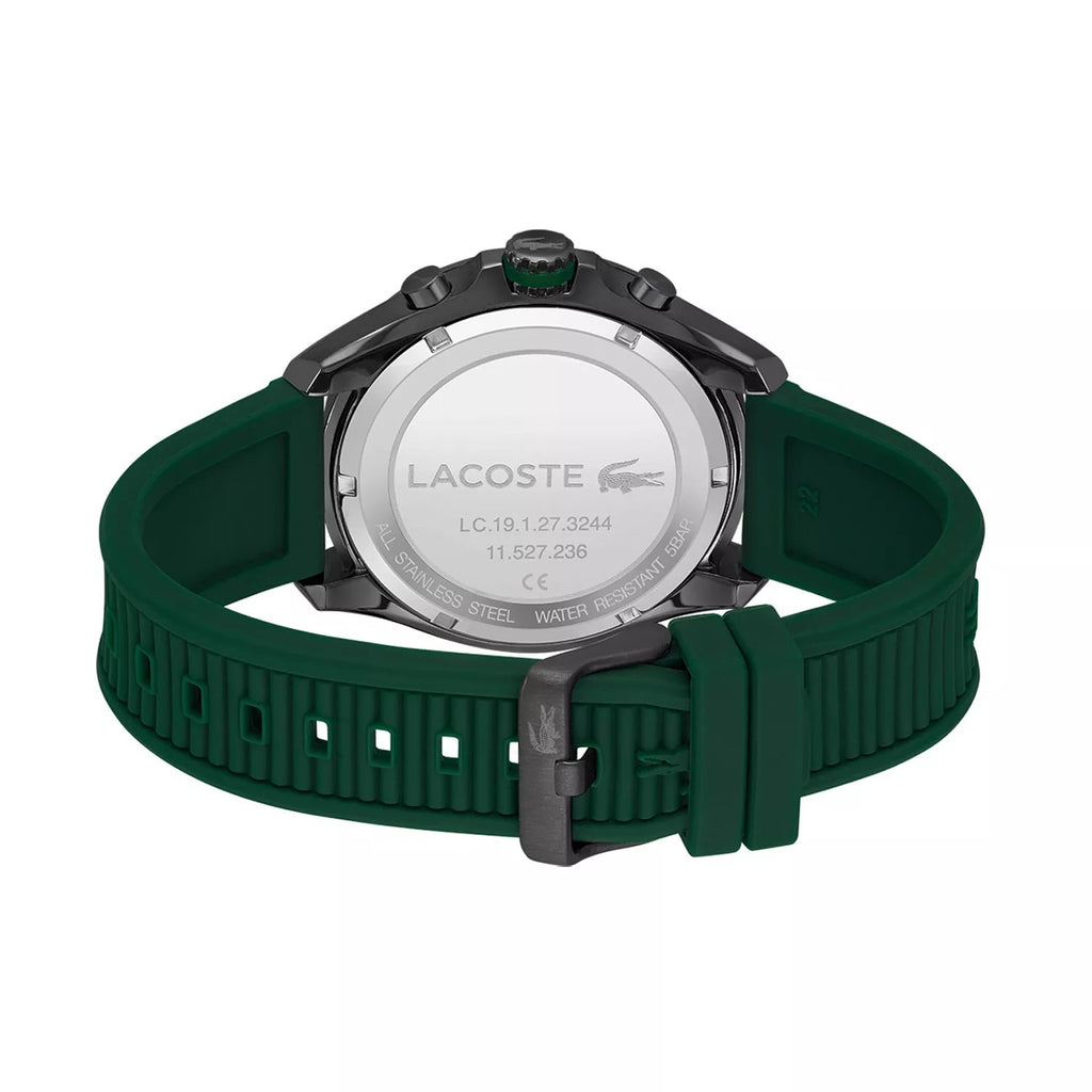 Lacoste 2011153 – Montre Homme avec Bracelet Silicone -Vert