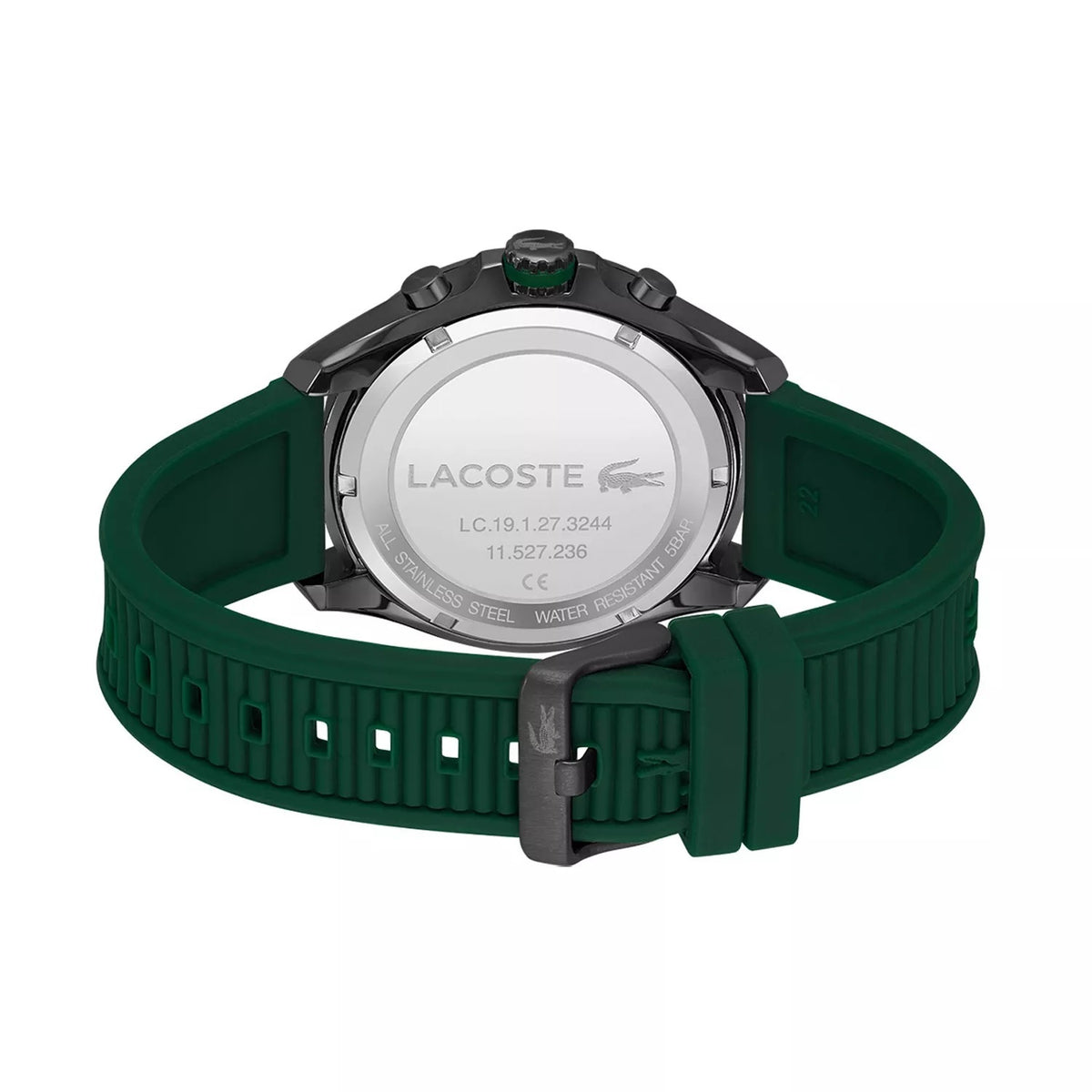 Lacoste 2011153 – Montre Homme avec Bracelet Silicone -Vert