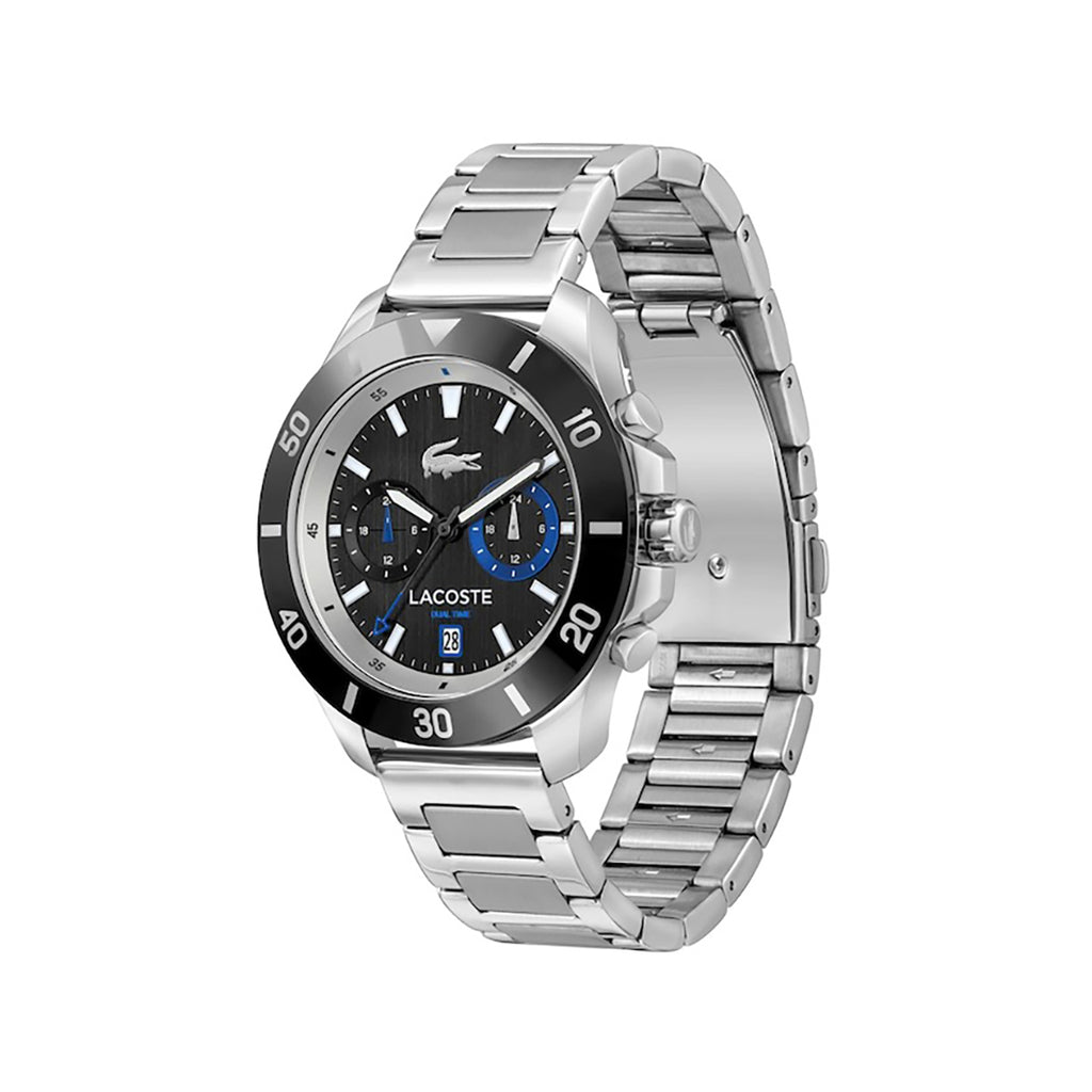 Lacoste 2011342 – Montre Homme Chronographe Quartz 44 mm en Acier Inoxydable