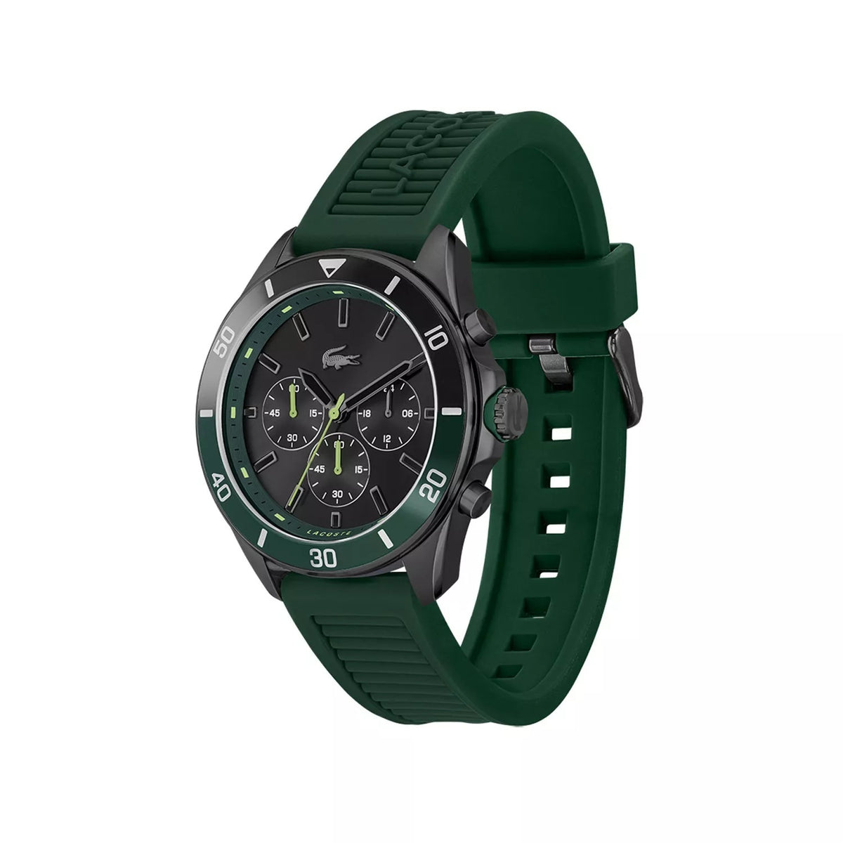 Lacoste 2011153 – Montre Homme avec Bracelet Silicone -Vert