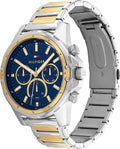 Tommy Hilfiger 1791937 – Montre  Quartz avec Bracelet Bicolore en Acier Inoxydable