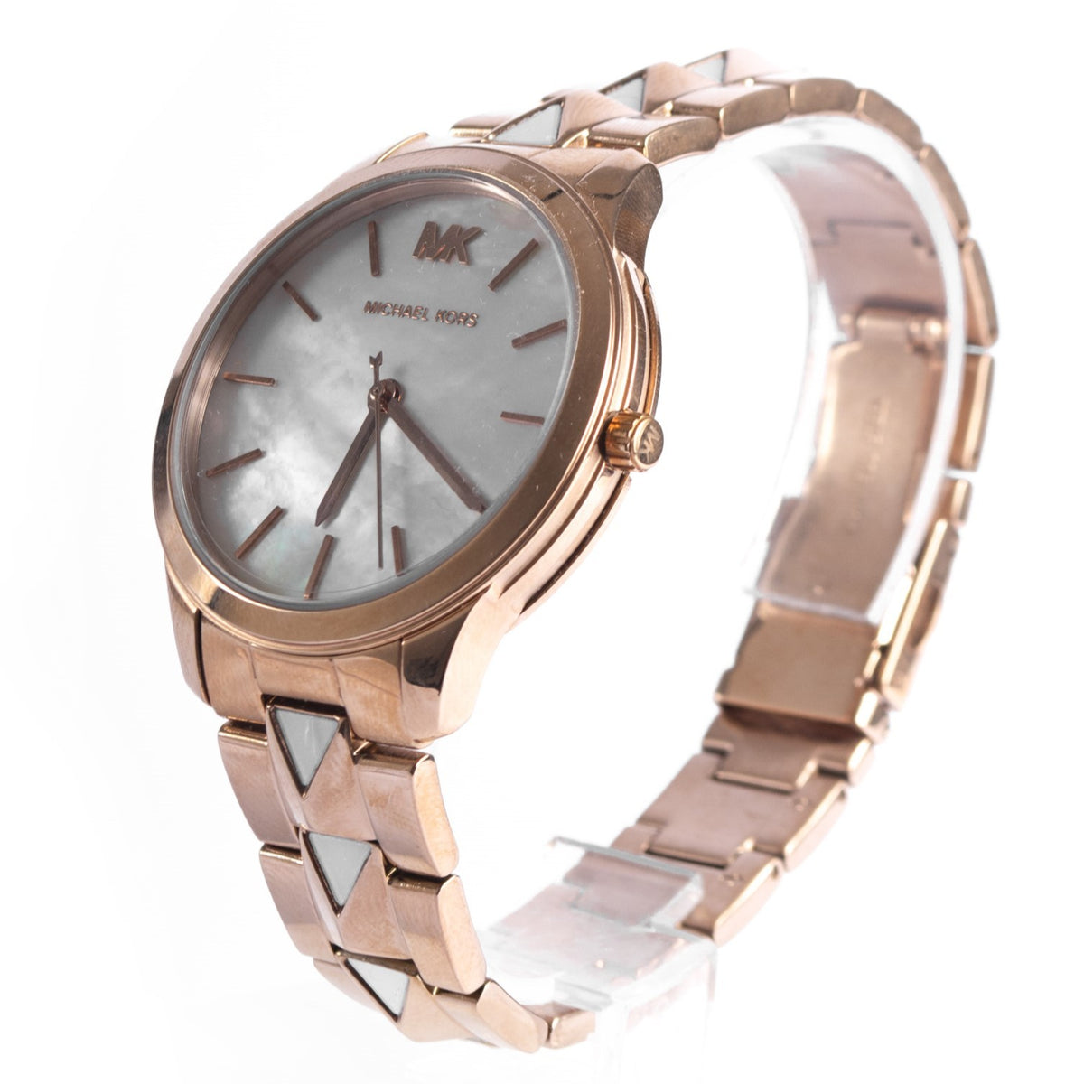 Michael Kors Runway MK6671 – Montre Femme avec Cadran en Nacre Véritable