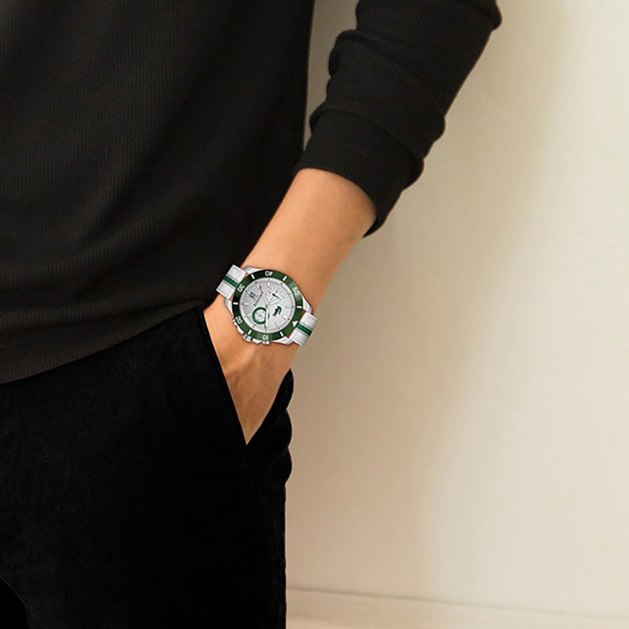 Lacoste Toronga 2011340 – Montre Homme Quartz 44 mm en Acier Inoxydable