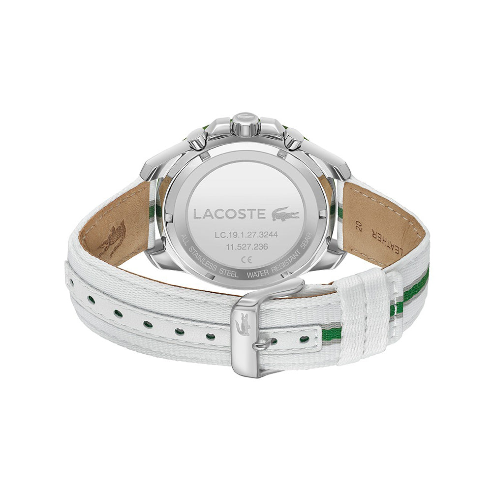 Lacoste Toronga 2011340 – Montre Homme Quartz 44 mm en Acier Inoxydable