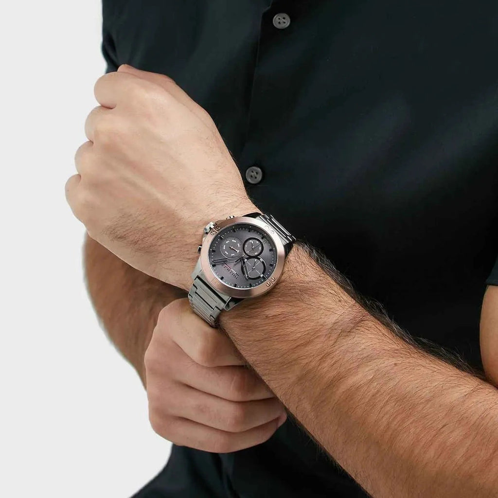 Tommy Hilfiger Harley 1791892 – Montre Homme Quartz en Acier Inoxydable Gris