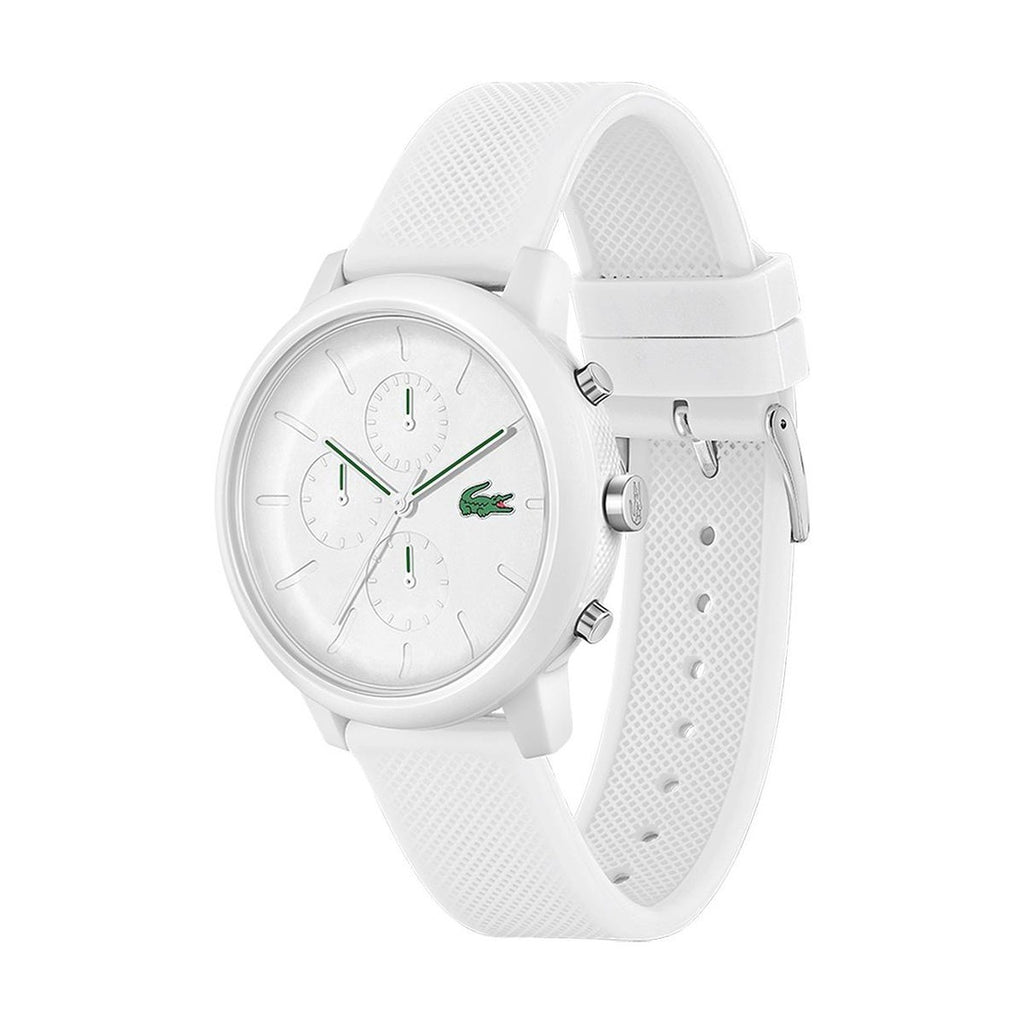 Lacoste 2011246 – Montre Homme Chronographe Quartz avec Bracelet Silicone
