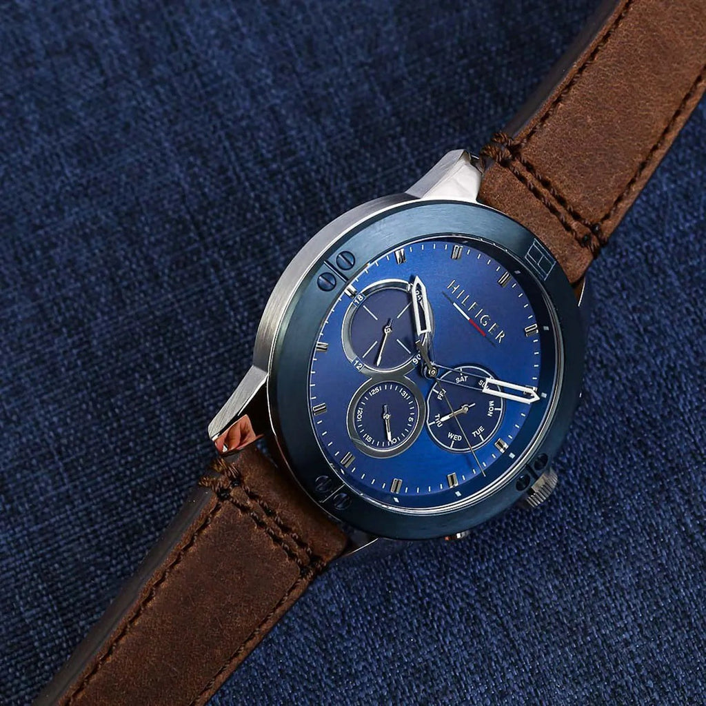 Tommy Hilfiger Harley 1791895 – Montre Homme Quartz  Cuir