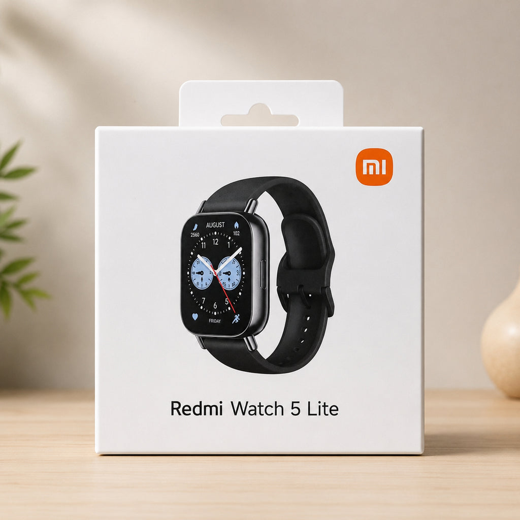 Xiaomi Redmi Watch 5 Lite – Smartwatch AMOLED 1.96" ,GPS Intégré , Appels Bluetooth , 5 ATM