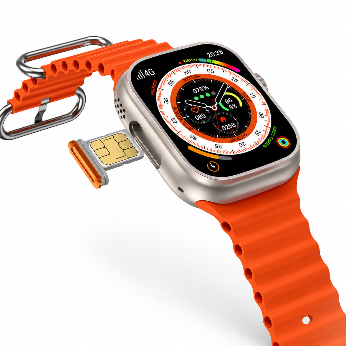 Modio ST14 5G+ – Smartwatch Android 5G Avec Carte Sim , Écran 2.2” , 6/64Gb