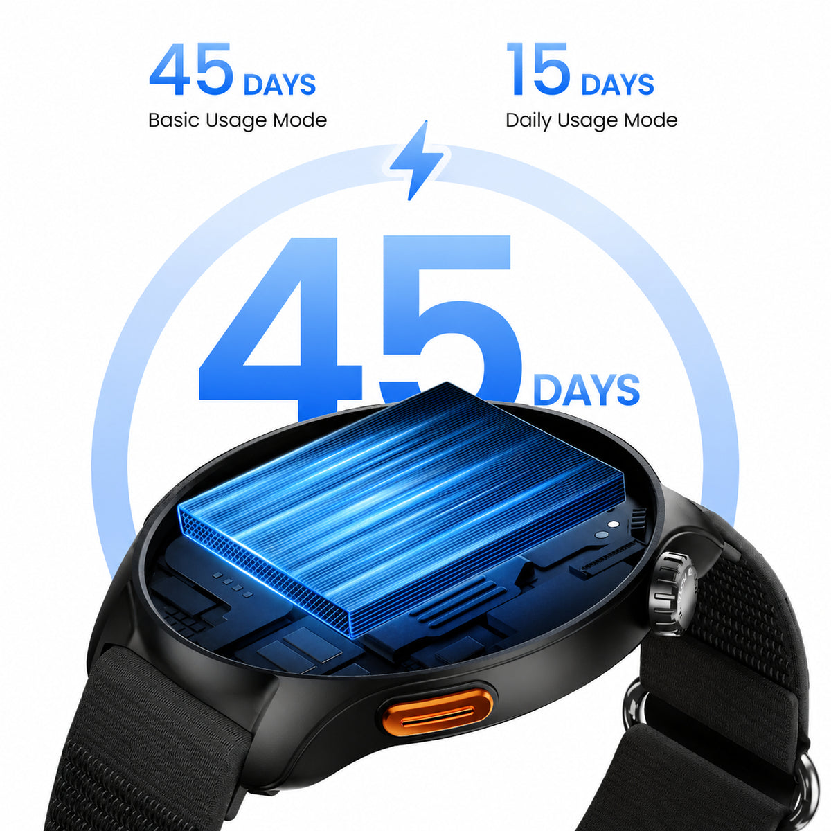HAYLOU Solar Neo 2 – Smartwatch AMOLED 1.43” AOD  avec Appels Bluetooth