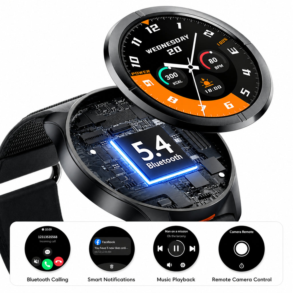 HAYLOU Solar Neo 2 – Smartwatch AMOLED 1.43” AOD  avec Appels Bluetooth