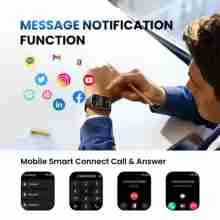 HAYLOU Watch 3 – Smartwatch AMOLED 1,85" , 1 ATM Avec Appels Bluetooth