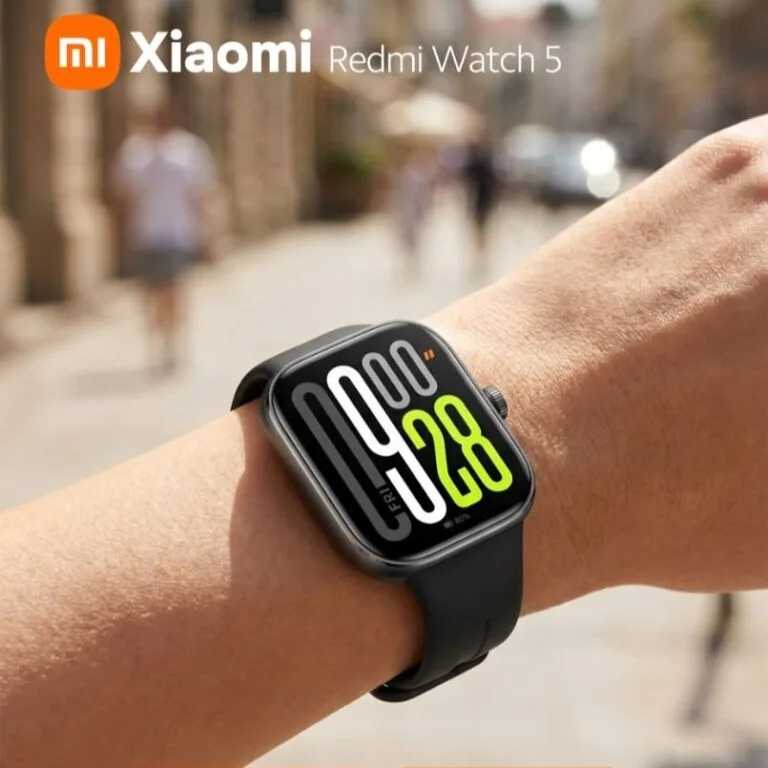 Xiaomi Redmi Watch 5 – Smartwatch Bluetooth , AMOLED 2.07", GPS Multi-Satellites , 5 ATM