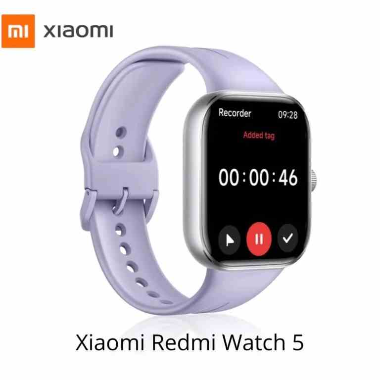 Xiaomi Redmi Watch 5 – Smartwatch Bluetooth , AMOLED 2.07", GPS Multi-Satellites , 5 ATM