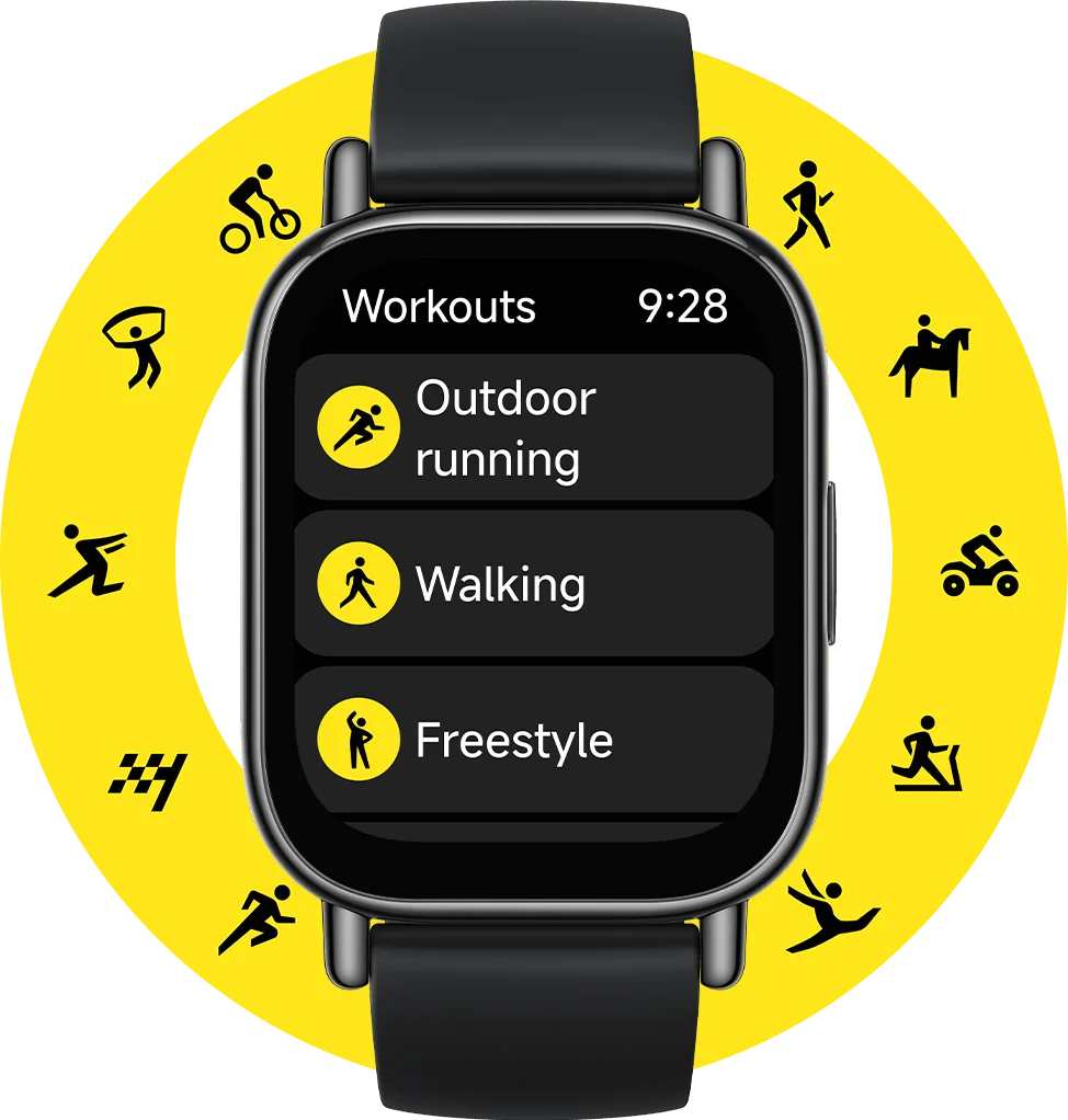 Xiaomi Redmi Watch 5 Lite – Smartwatch AMOLED 1.96" ,GPS Intégré , Appels Bluetooth , 5 ATM