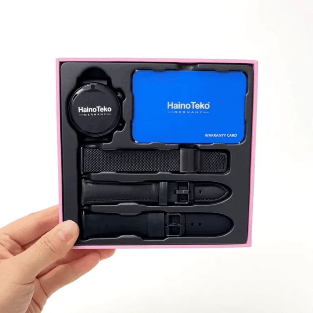 HainoTeko-24 Mini – Smartwatch AMOLED Élégante pour Femme avec Appels Bluetooth