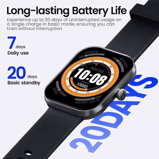 Xiaomi HAYLOU Watch S6 –  Montre Connectée Bluetooth , Écran 2.01" TFT HD , IP68