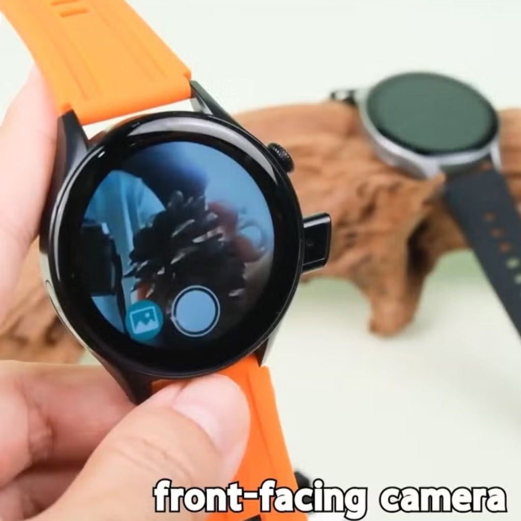 Modio SM07 – Smartwatch 4G avec Carte SIM , Caméra 8 MP Et  3 Bracelets Inclus
