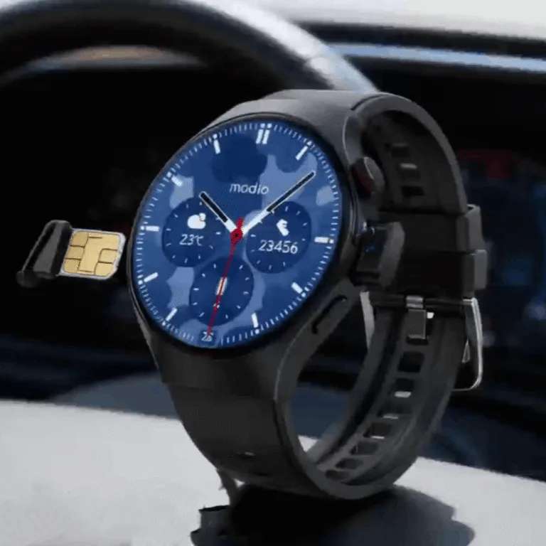 Modio SM08 – Smartwatch avec Carte SIM , Bluetooth Et  Appareil Photo Intégré