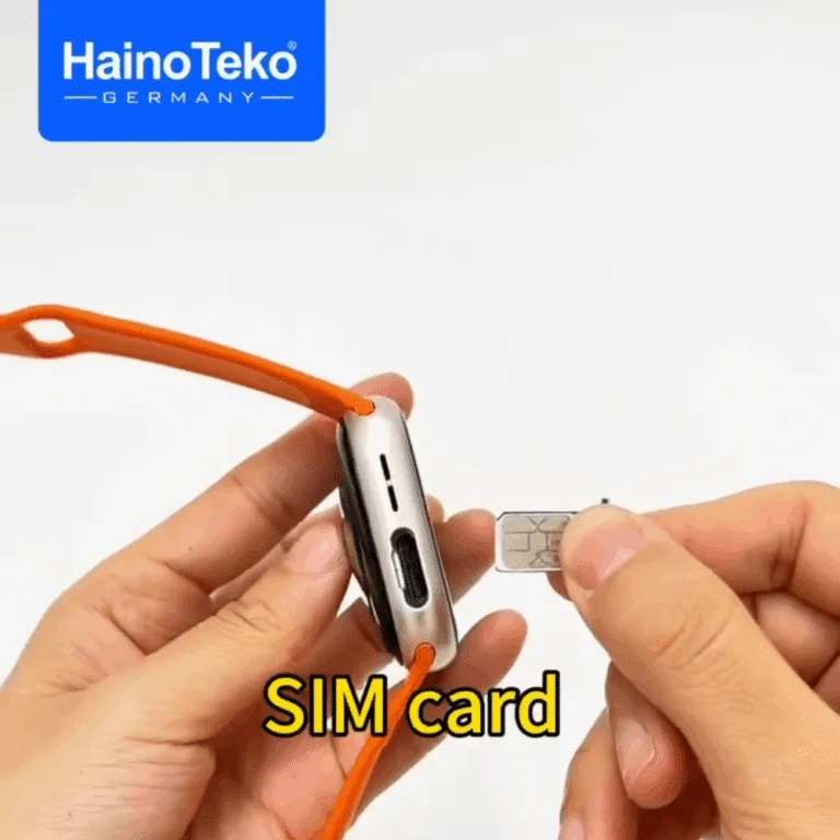 HainoTeko FG-11 – Smartwatch Android 5G ,  GPS , Caméra Rotative ,  4GB + 64GB