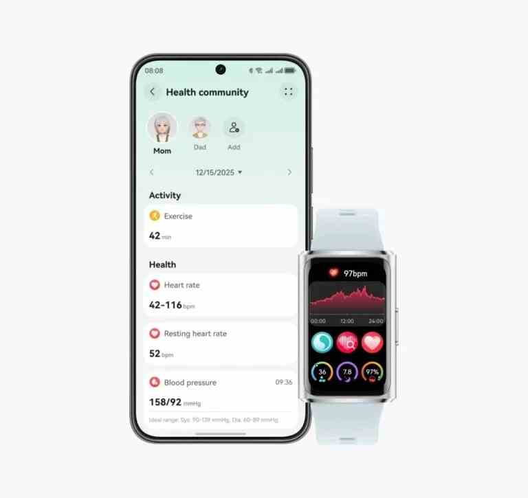 HUAWEI Band 11 Pro – Bracelet Connecté  , AMOLED 1.62” , 1 ATM , GPS