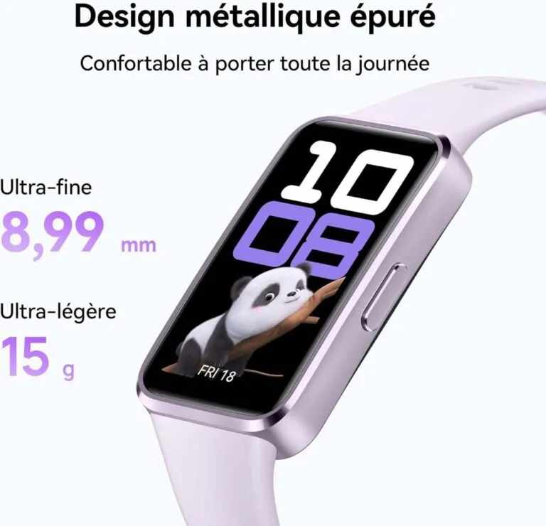 HUAWEI Band 10 – Bracelet Connecté Premium ,100 Modes Sport , Autonomie 14 Jours