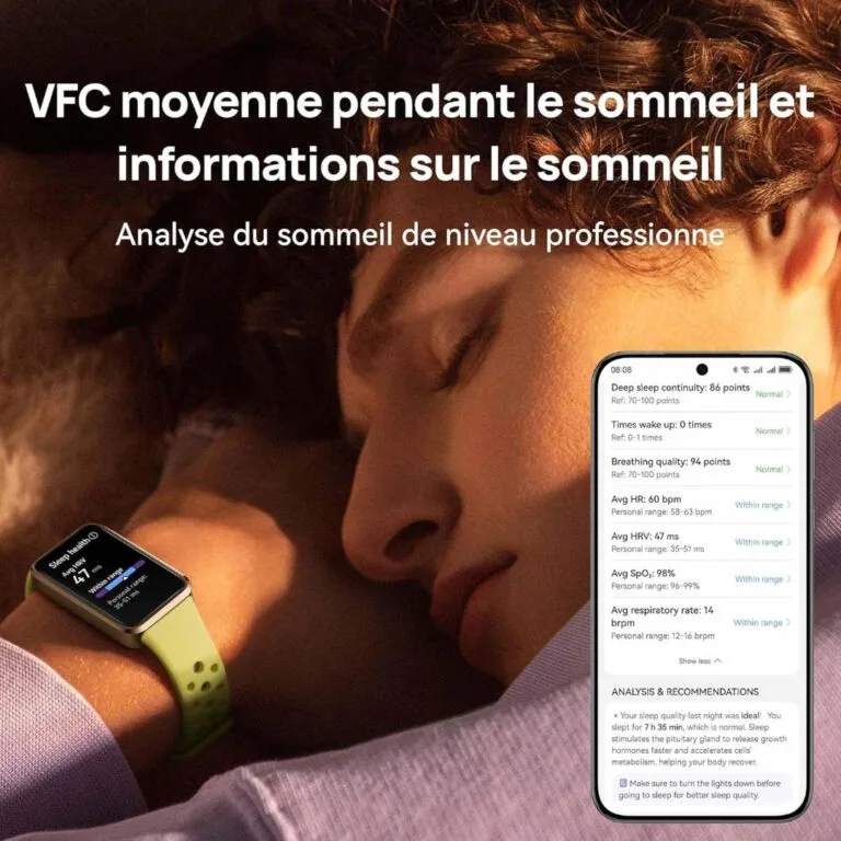 HUAWEI Band 10 – Bracelet Connecté Premium ,100 Modes Sport , Autonomie 14 Jours