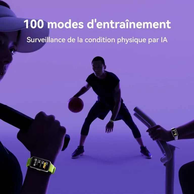 HUAWEI Band 10 – Bracelet Connecté Premium ,100 Modes Sport , Autonomie 14 Jours