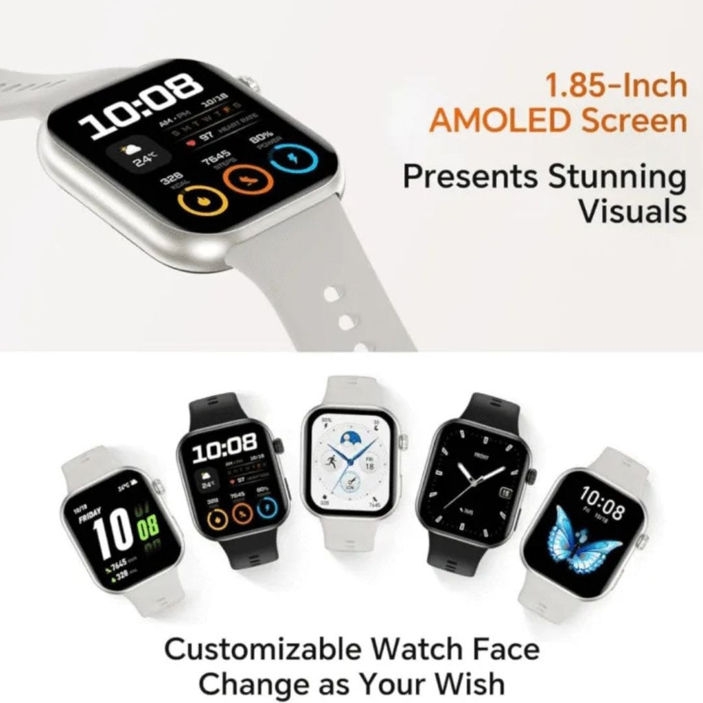 HONOR CHOICE 2i – Smartwatch AMOLED 1,85” , IP68 , Appels Bluetooth Et 14 Jours d’Autonomie