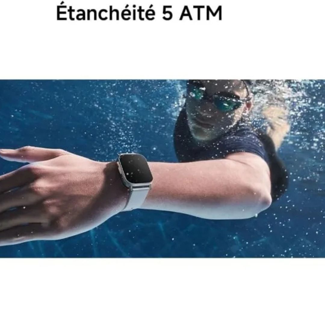 Xiaomi Redmi Watch 5 Lite – Smartwatch AMOLED 1.96" ,GPS Intégré , Appels Bluetooth , 5 ATM