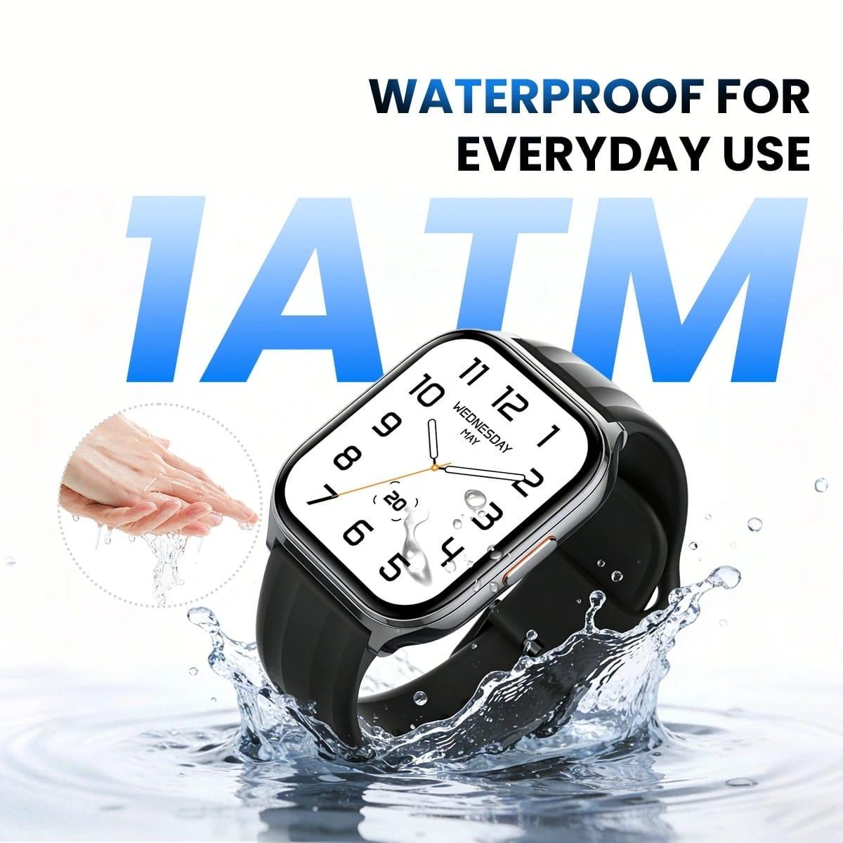 HAYLOU Watch 3 – Smartwatch AMOLED 1,85" , 1 ATM Avec Appels Bluetooth