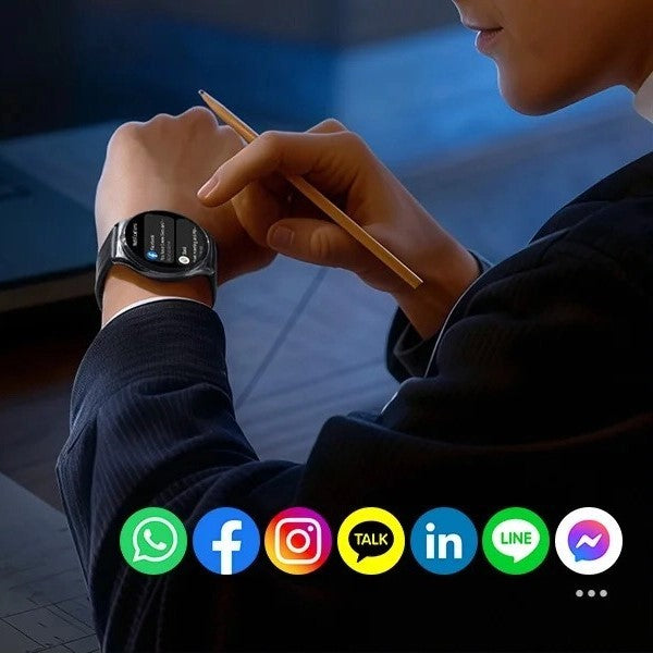 HAYLOU Solar Lite 2 – Smartwatch AMOLED 1,43", Jusqu'à 30 Jours d'Autonomie